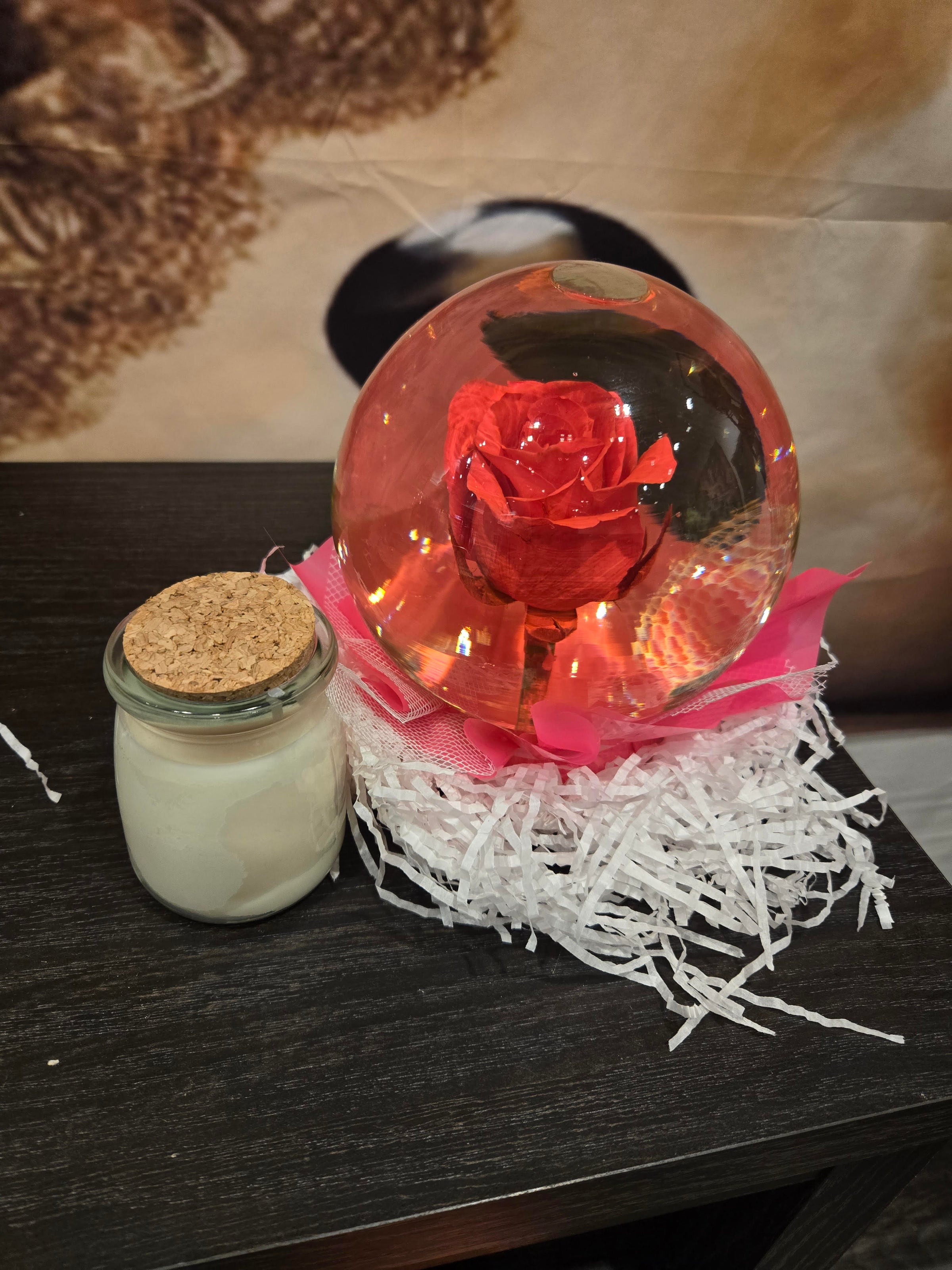 💗Rosé Reverie – Eternal Rose Globe💗 | S3 Essentialz, image size:2400x3200